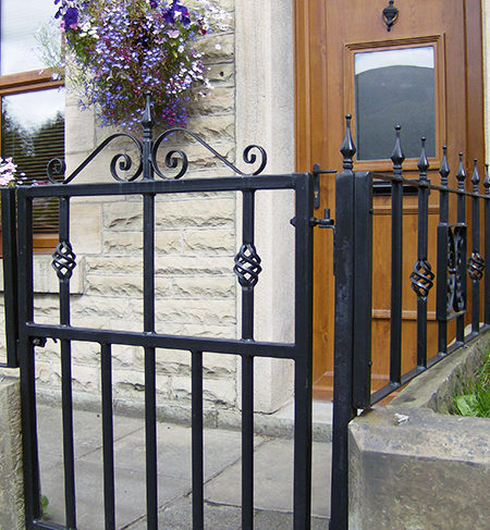 Wrought Iron Gates Lancashire 