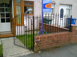 Lancashire Wrought Iron Gates 